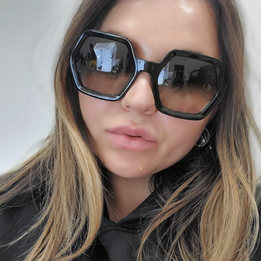 NEW CELINE CL40131I 01F BLACK/BROWN GRADIENT SUNGLASSES - Picture 7 of 10